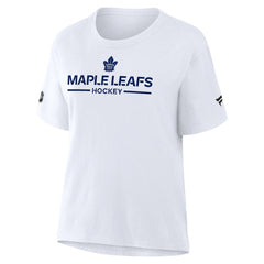 Toronto Maple Leafs Fanatics Women's Authentic Pro Primary T-Shirt - White T-shirts