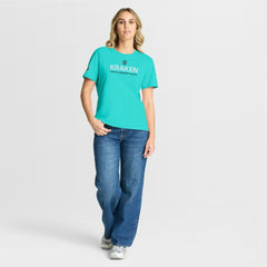 Seattle Kraken Fanatics Women's Authentic Pro Primary T-Shirt - Ice Blue T-shirts