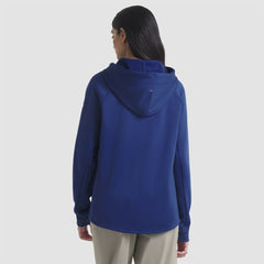 Toronto Maple Leafs Fanatics Women's Authentic Pro Rink Raglan Full-Zip Hoodie - Blue Hoodies