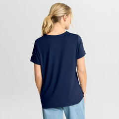 New York Rangers Fanatics Women's Authentic Pro Rink Tech T-Shirt - Navy T-shirts