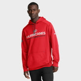 Carolina Hurricanes Fanatics Authentic Pro Rink Hoodie - Red Hoodies