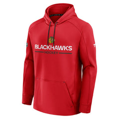 Chicago Blackhawks Fanatics Authentic Pro Rink Hoodie - Red Hoodies