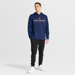 Columbus Blue Jackets Fanatics Authentic Pro Rink Hoodie - Navy Hoodies