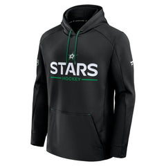 Dallas Stars Fanatics Authentic Pro Rink Hoodie - Black Hoodies