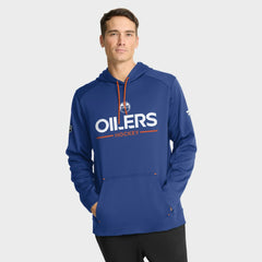 Edmonton Oilers Fanatics Authentic Pro Rink Hoodie - Royal Hoodies