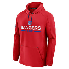 New York Rangers Fanatics Authentic Pro Rink Hoodie - Red Hoodies