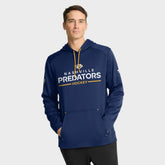 Nashville Predators Fanatics Authentic Pro Rink Hoodie - Navy Hoodies