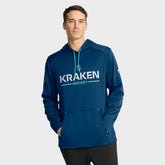 Seattle Kraken Fanatics Authentic Pro Rink Hoodie - Deep Sea Blue Hoodies