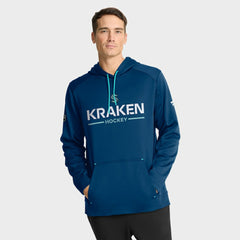 Seattle Kraken Fanatics Authentic Pro Rink Hoodie - Deep Sea Blue Hoodies