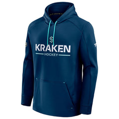 Seattle Kraken Fanatics Authentic Pro Rink Hoodie - Deep Sea Blue Hoodies