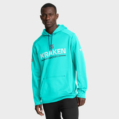 Seattle Kraken Fanatics Authentic Pro Rink Hoodie - Light Blue Hoodies