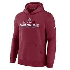 Colorado Avalanche Fanatics Authentic Pro Primary Hoodie - Burgundy Hoodies