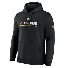 Pittsburgh Penguins Fanatics Authentic Pro Primary Hoodie - Black Hoodies