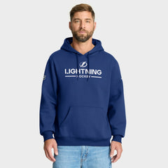 Tampa Bay Lightning Fanatics Authentic Pro Primary Hoodie - Blue Hoodies