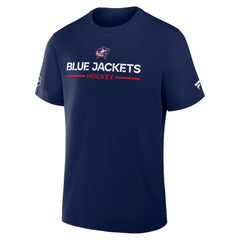 Columbus Blue Jackets Fanatics Authentic Pro Primary T-Shirt - Navy T-shirts