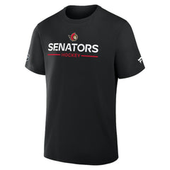 Ottawa Senators Fanatics Authentic Pro Primary T-Shirt - Black T-shirts