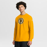 Boston Bruins Fanatics Authentic Pro Property Of Practice Long Sleeve T-Shirt - Gold T-shirts