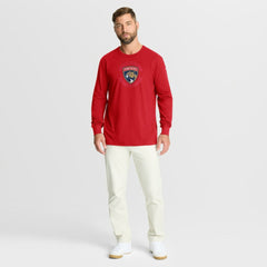 Florida Panthers Fanatics Authentic Pro Property Of Practice Long Sleeve T-Shirt - Red T-shirts