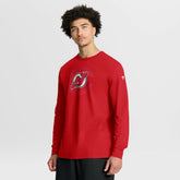 New Jersey Devils Fanatics Authentic Pro Property Of Practice Long Sleeve T-Shirt - Red T-shirts