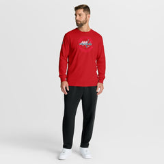Washington Capitals Fanatics Authentic Pro Property Of Practice Long Sleeve T-Shirt - Red T-shirts