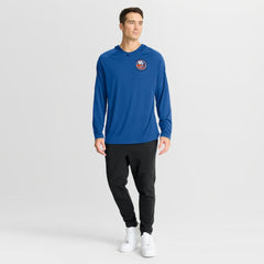 New York Islanders Fanatics Authentic Pro Rink Hoodie - Royal Hoodies