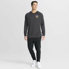 Pittsburgh Penguins Fanatics Authentic Pro Rink Hoodie - Charcoal Hoodies