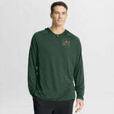 Minnesota Wild Fanatics Authentic Pro Rink Hoodie - Green Hoodies
