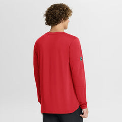 Calgary Flames Fanatics Authentic Pro Rink Tech Long Sleeve T-Shirt - Red T-shirts