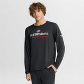 Carolina Hurricanes Fanatics Authentic Pro Rink Tech Long Sleeve T-Shirt - Black T-shirts