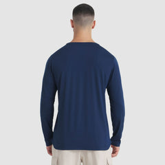 Montreal Canadiens Fanatics Authentic Pro Rink Tech Long Sleeve T-Shirt - Navy T-shirts