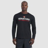 Ottawa Senators Fanatics Authentic Pro Rink Tech Long Sleeve T-Shirt - Black T-shirts