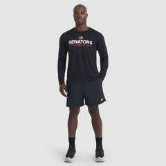 Ottawa Senators Fanatics Authentic Pro Rink Tech Long Sleeve T-Shirt - Black T-shirts