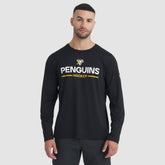 Pittsburgh Penguins Fanatics Authentic Pro Rink Tech Long Sleeve T-Shirt - Black T-shirts
