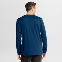 Seattle Kraken Fanatics Authentic Pro Rink Tech Long Sleeve T-Shirt - Navy T-shirts
