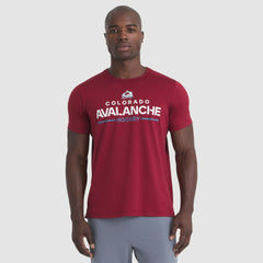 Colorado Avalanche Fanatics Authentic Pro Rink Tech T-Shirt - Burgundy T-shirts