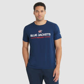 Columbus Blue Jackets Fanatics Authentic Pro Rink Tech T-Shirt - Navy T-shirts