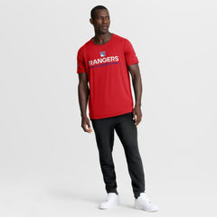 New York Rangers Fanatics Authentic Pro Rink Tech T-Shirt - Red T-shirts