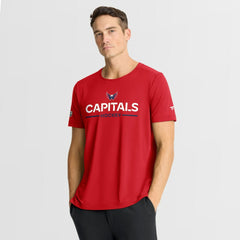 Washington Capitals Fanatics Authentic Pro Rink Tech T-Shirt - Red T-shirts