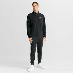 Philadelphia Flyers Fanatics Authentic Pro Rink Training Quarter-Zip Pullover - Black Pullover