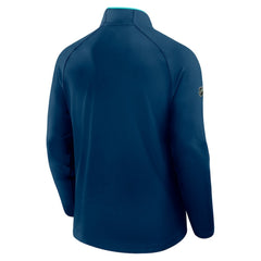 Seattle Kraken Fanatics Authentic Pro Rink Training Quarter-Zip Pullover - Deep Sea Blue Pullover