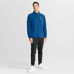 St. Louis Blues Fanatics Authentic Pro Rink Training Quarter-Zip Pullover - Blue Pullover