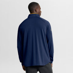 Nashville Predators Fanatics Authentic Pro Rink Training Quarter-Zip Pullover - Navy Pullover