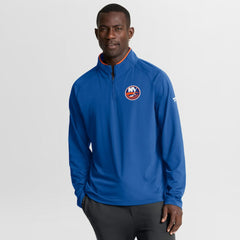 New York Islanders Fanatics Authentic Pro Rink Training Quarter-Zip Pullover - Royal Pullover