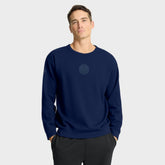 Edmonton Oilers Fanatics Authentic Pro Road Tri-Blend Sweatshirt - Navy Sweatshirts