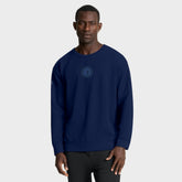 Winnipeg Jets Fanatics Authentic Pro Road Tri-Blend Sweatshirt - Navy Sweatshirts
