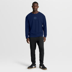 Winnipeg Jets Fanatics Authentic Pro Road Tri-Blend Sweatshirt - Navy Sweatshirts