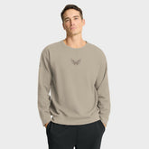 Washington Capitals Fanatics Authentic Pro Road Tri-Blend Sweatshirt - Tan Sweatshirts