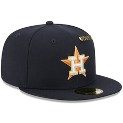 Houston Astros 2025 59FIFTY Day 59FIFTY Fitted Hat with Pins Navy