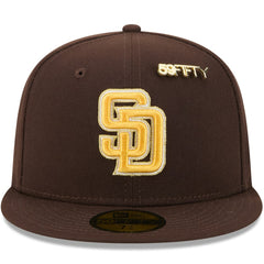 San Diego Padres 2025 59FIFTY Day 59FIFTY Fitted Hat with Pins Brown