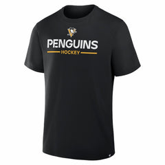 Pittsburgh Penguins Fanatics Authentic Pro Primary T-Shirt - Black T-shirts